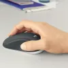 Bezprzewodowy zestaw klawiatury i myszy Logitech MK540 Advanced — pełnowymiarowa klawiatura QWERTY, odbiornik USB, układ US, ergonomiczna mysz, czarno-biały