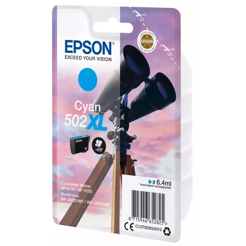 Wkład Epson 502XL Cyan 470 stron