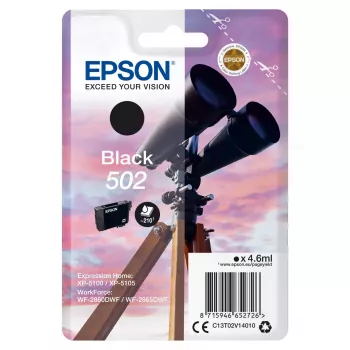 Wkład Epson 502 czarny T02V1 C13T02V14010