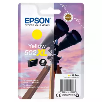 Tusz EPSON 502XL Dalekohled Żółty C13T02W44010