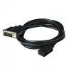 CLUB3D Kabel DVI na HDMI 1.4 M/F 2m/6.56ft Dwukierunkowy