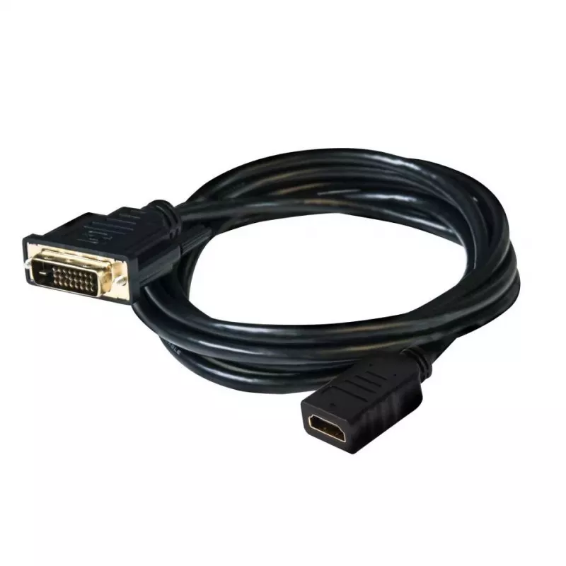 CLUB3D Kabel DVI na HDMI 1.4 M/F 2m/6.56ft Dwukierunkowy