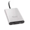 Adapter CLUB3D Thunderbolt 3 do Dual HDMI 2.0