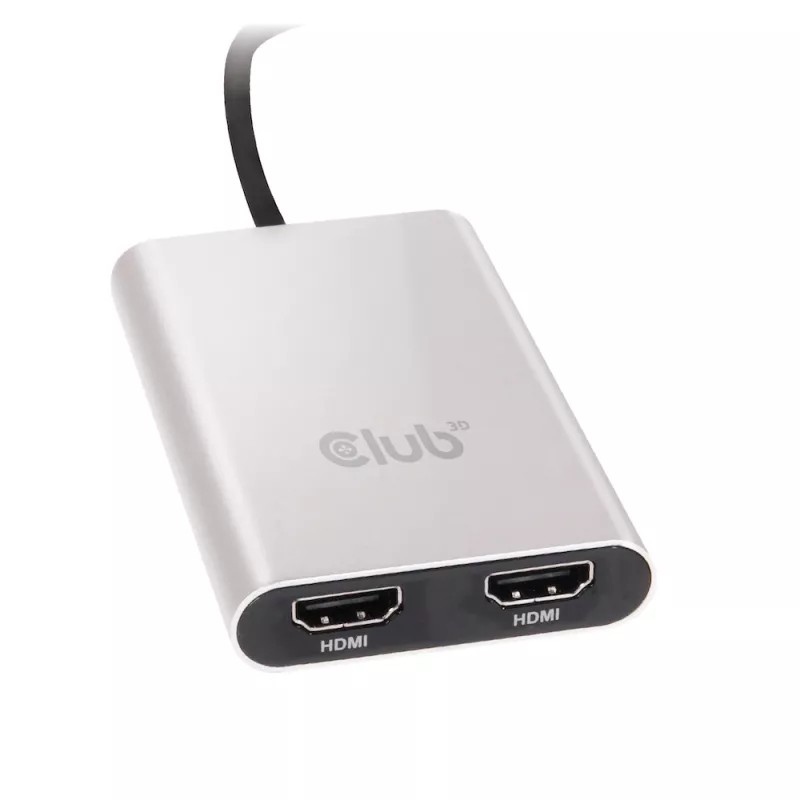 Adapter CLUB3D Thunderbolt 3 do Dual HDMI 2.0