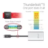Adapter CLUB3D Thunderbolt 3 do Dual HDMI 2.0