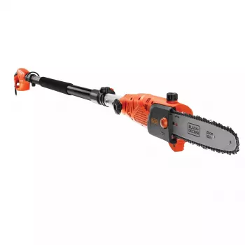 Sekator elektryczny Czarny & Decker PS7525-QS, przewodowy 800 W, prowadnica 25 cm, średnica cięcia 22 mm, 3,8 kg