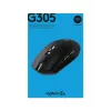 LOGITECH G305 Lightspeed Bezprzewodowa mysz gamingowa Czarna Eer2