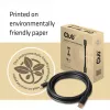 CLUB3D DisplayPort 1.4 HBR3 8K kabel M/M 4m /13.12ft, 4 m, DisplayPort, DisplayPort, Męski, Męski, 7680 x 4320 pikseli