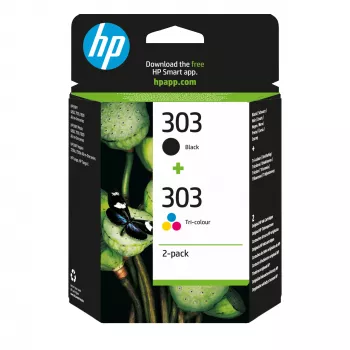 Wkład HP Tusz 303 3YM92AE Multipack Czarny i Kolorowy