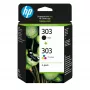 Wkład HP Tusz 303 3YM92AE Multipack Czarny i Kolorowy