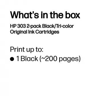 Wkład HP Tusz 303 3YM92AE Multipack Czarny i Kolorowy