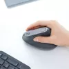 Ergonomiczna mysz bezprzewodowa Logitech MX Vertical, MX Vertical, 4000 DPI, RF Wireless + Bluetooth, praworęczna, grafit, do biura