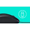 Mysz Logitech B110 Silent przewodowa USB Czarny