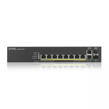 Zyxel GS1920-8HPV2 Zarządzalny przełącznik Gigabit Ethernet (10/100/1000) Power over Ethernet (PoE) Czarny