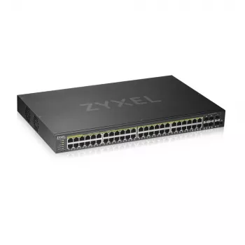 Zyxel GS1920-48HPV2 Zarządzany Gigabit Ethernet (10/100/1000) Power over Ethernet (PoE) Czarny