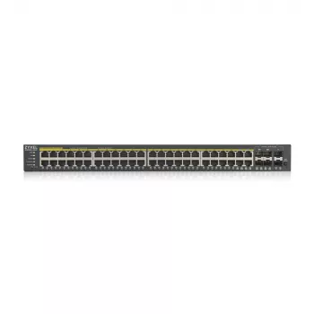 Zyxel GS1920-48HPV2 Zarządzany Gigabit Ethernet (10/100/1000) Power over Ethernet (PoE) Czarny