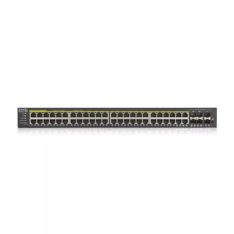 Zyxel GS1920-48HPV2 Zarządzany Gigabit Ethernet (10/100/1000) Power over Ethernet (PoE) Czarny