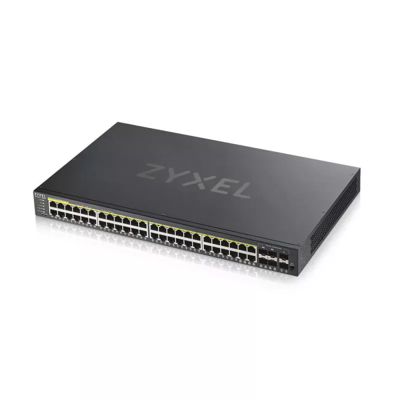 Zyxel GS1920-48HPV2 Zarządzany Gigabit Ethernet (10/100/1000) Power over Ethernet (PoE) Czarny