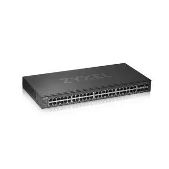 Zyxel GS1920-48V2 Zarządzany przełącznik Gigabit Ethernet (10/100/1000) Czarny