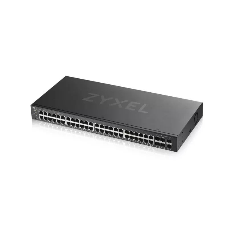 Zyxel GS1920-48V2 Zarządzany przełącznik Gigabit Ethernet (10/100/1000) Czarny