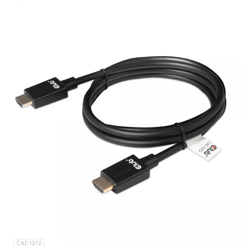 CLUB3D Ultra High Speed HDMI 4K120Hz, 8K60Hz Certified kabel 48Gbps M/M 2 m / 6.56 ft