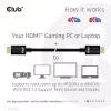 CLUB3D Ultra High Speed HDMI 4K120Hz, 8K60Hz certyfikowany kabel 48Gbps M/M 1 m/3.28 ft