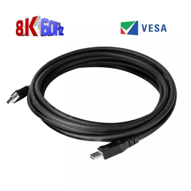 Kabel CLUB3D DisplayPort 1.4 HBR3 8K M/M 5m /16,40ft