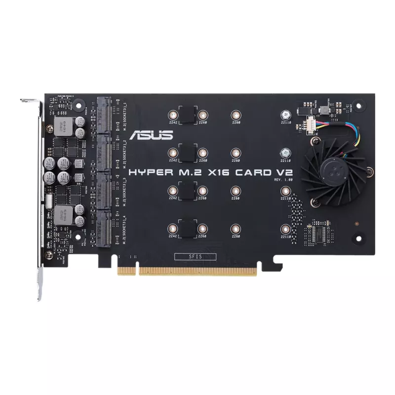 ASUS HYPER M.2 X16 CARD V2 wewnętrzna karta interfejsu/adapter