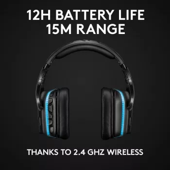 LOGITECH G935 Bezprzewodowy zestaw słuchawkowy do gier 7.1 Surround Sound Lightsync – 2,4 GHz