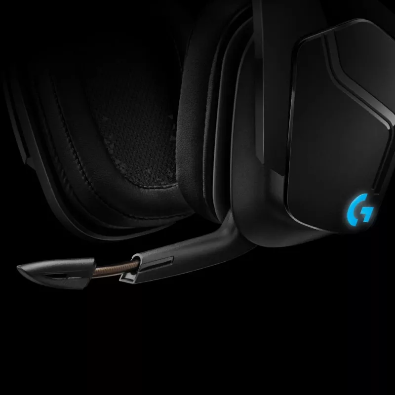 LOGITECH G935 Bezprzewodowy zestaw słuchawkowy do gier 7.1 Surround Sound Lightsync – 2,4 GHz
