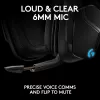 LOGITECH G935 Bezprzewodowy zestaw słuchawkowy do gier 7.1 Surround Sound Lightsync – 2,4 GHz