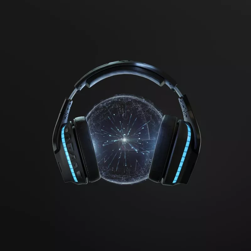 LOGITECH G935 Bezprzewodowy zestaw słuchawkowy do gier 7.1 Surround Sound Lightsync – 2,4 GHz