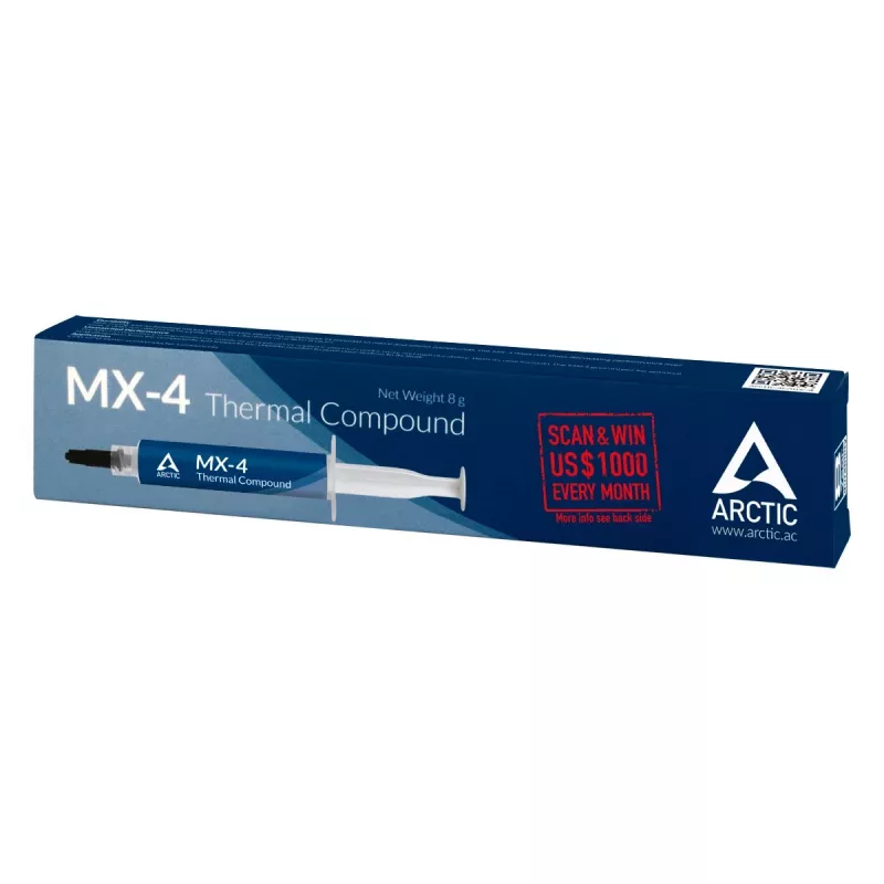 ARCTIC MX-4 (8 g) Edycja 2019 – Wysokowydajna pasta termoprzewodząca