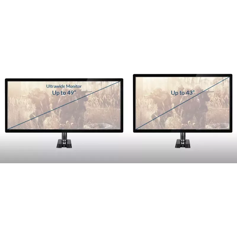 ARCTIC Z1 (Gen 3) - Uchwyt monitora na biurko z hubem USB