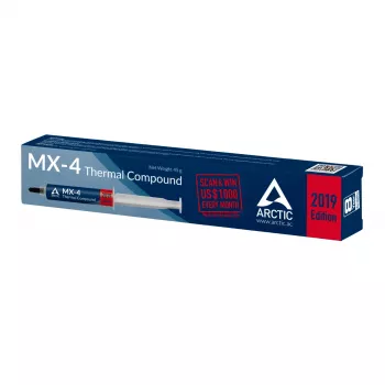 ARCTIC MX-4 (45 g) Edition 2019 – wysokowydajna pasta termoprzewodząca