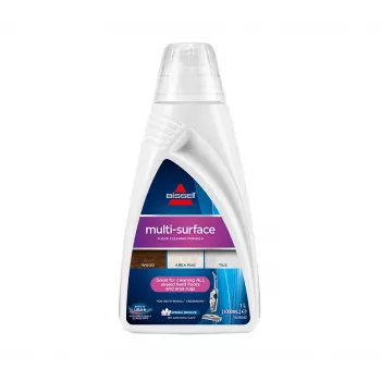 Bissell Multi-Surface Floor Cleaning Formula, płyn (gotowy do użycia), 1 l, płytki ceramiczne, laminat, linoleum, marmur, parkiet, kamień, drewno, butelka, CrossWave, SpinWave, 118 mm