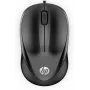 Mysz przewodowa HP 1000, oburęczna, USB Type-A, 1200 DPI, czarna