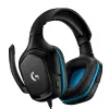 LOGITECH G432 - USB / 3.5mm - Game-headset - 7.1 Surround - niebieski