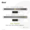 CLUB3D USB 3.2 Gen1 Typ A do RJ45 2.5Gbps adapter