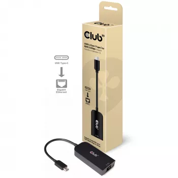 Adapter CLUB3D USB 3.2 Gen1 Type C na RJ45 2.5Gbps