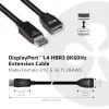 Kabel przedłużający CLUB3D DisplayPort 1.4 HBR3, 8K60Hz, M/Ż, 2 m