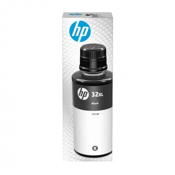 HP 32XL 135-ml Czarna Oryginalna Butelka Z Atramentem, Czarny, Malezja, 15 - 35 °C, 15 - 35 °C, 20 - 80%, 1 szt.