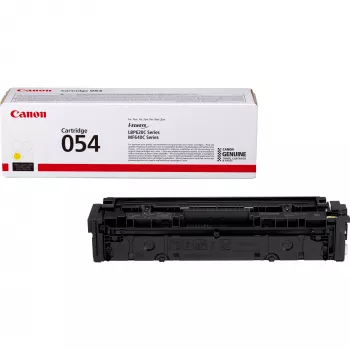 Kaseta z tonerem Canon 054, żółty, 1200 stron, żółty, 1 szt.