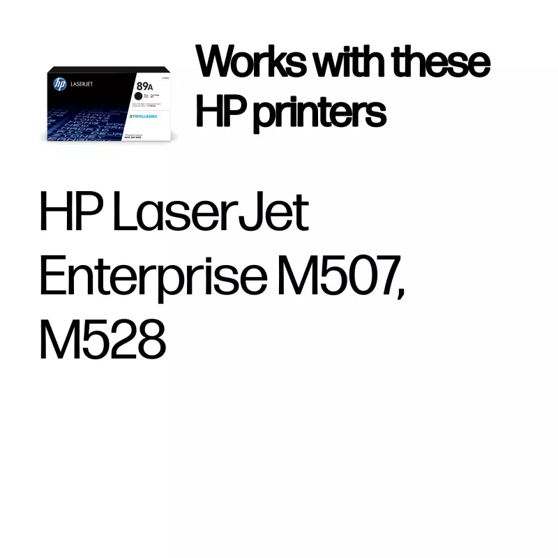 Oryginalny wkład HP 89A Black LaserJet Toner