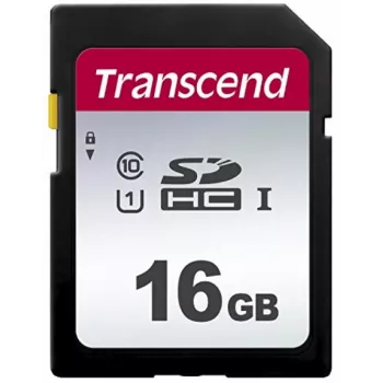 Pamięć flash Transcend 16 GB SDHC Klasa 10 TS16GSDC300S