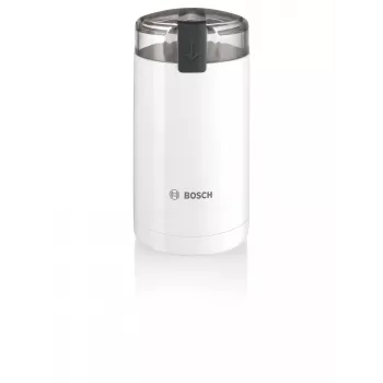 Blade coffee grinder Bosch TSM6A011W, 180 W, 75 g capacity, biały