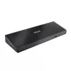 CLUB3D CSV-1562 to uniwersalna stacja dokująca USB3.2 Gen1 Type-C z potrójnym wyjściem 4K30Hz, certyfikowana DisplayLink®. Uniwersalna stacja dokująca z ładowaniem