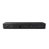 CLUB3D CSV-1562 to uniwersalna stacja dokująca USB3.2 Gen1 Type-C z potrójnym wyjściem 4K30Hz, certyfikowana DisplayLink®. Uniwersalna stacja dokująca z ładowaniem