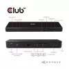 CLUB3D CSV-1562 to uniwersalna stacja dokująca USB3.2 Gen1 Type-C z potrójnym wyjściem 4K30Hz, certyfikowana DisplayLink®. Uniwersalna stacja dokująca z ładowaniem