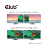 CLUB3D CSV-1562 to uniwersalna stacja dokująca USB3.2 Gen1 Type-C z potrójnym wyjściem 4K30Hz, certyfikowana DisplayLink®. Uniwersalna stacja dokująca z ładowaniem
